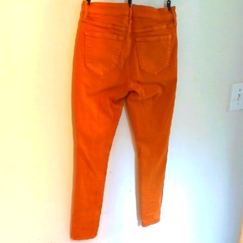Old Navy Orange Skinny Jeans, Size 6 - Picture 6 of 7